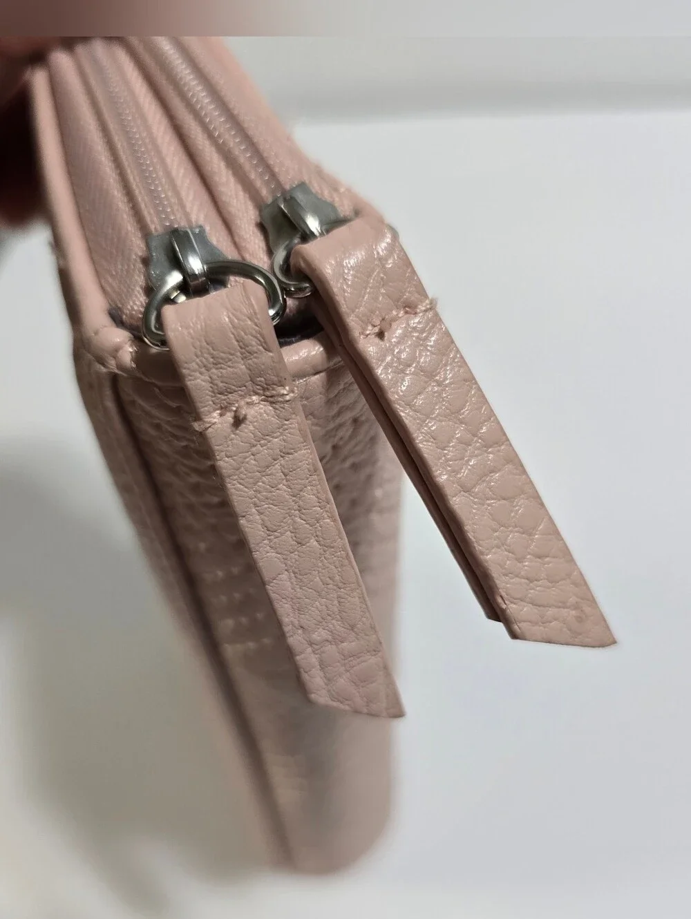 Jessica Simpson Blush Quilted Zip Wallet